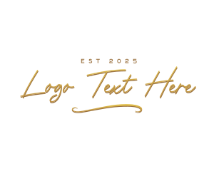 Calligraphy - Premium Fancy Calligraphy logo design