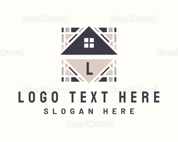 House Roof Renovation Logo