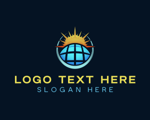 Renewable Energy - Renewable Solar Energy logo design