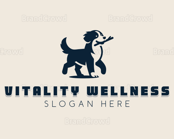 Pet Dog Training Logo