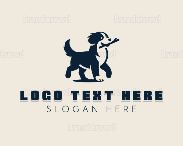 Pet Dog Training Logo