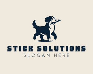 Stick - Pet Dog Training logo design
