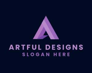 Modern Creative Arc Letter A logo design