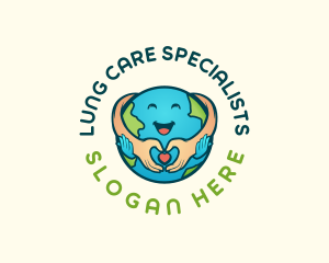 World Care Hands logo design