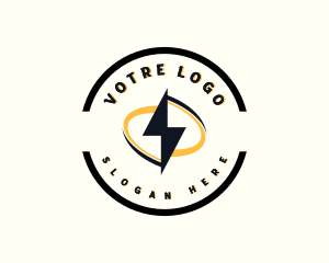 Lightning Bolt Technology logo design