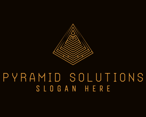 Pyramid - Creative Pyramid Technology logo design