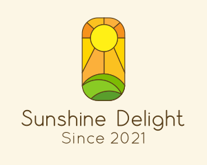 Sunny Valley Mosaic logo design