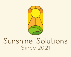 Sunny Valley Mosaic logo design