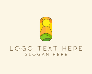 Hill - Sunny Hill Mosaic logo design