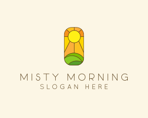 Sunny Hill Mosaic logo design