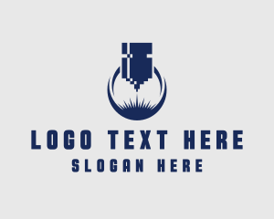 Metal - Laser Cutting Machinery logo design