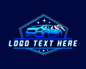 Mechanical - Car Automotive Cleaning logo design