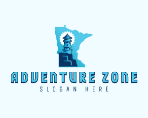 Minnesota Lighthouse Tower logo design