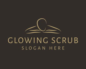 Exfoliation - Massage Therapy Spa logo design