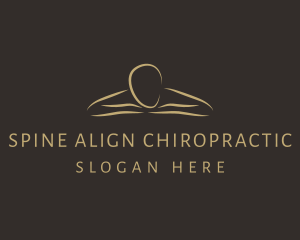 Chiropractor - Massage Therapy Spa logo design