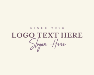 Modern - Stylist Boutique Business logo design