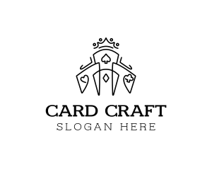 Card - Card King Casino logo design