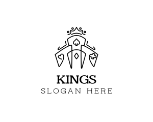 Card King Casino logo design