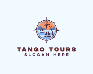 Island Tour Vacation logo design