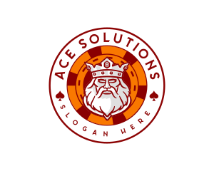 Ace - Casino Ace King logo design