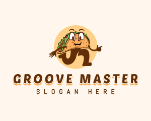 Taco Food Snack Logo