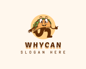 Taco Food Snack Logo