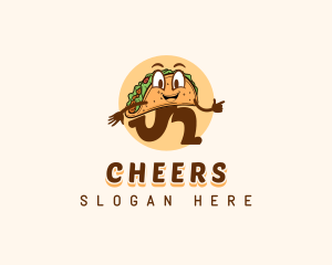 Eatery - Taco Food Snack logo design