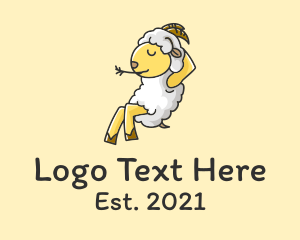 Animal - Sheep Animal Mascot logo design