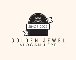 Treasure - Diamond Arch Banner logo design