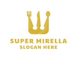 Royal Crown Spoon & Fork Logo
