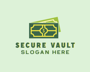 Vault - Account Money Advisory logo design