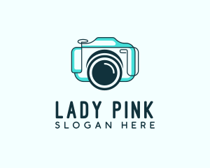 Photography Camera Vlog logo design