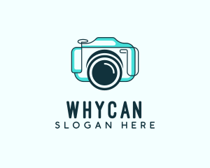Dslr - Photography Camera Vlog logo design