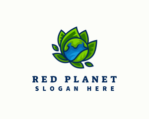 Earth Leaf Nature logo design