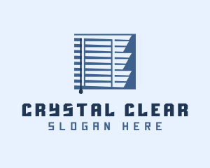 Window Cleaning - Window Blinds & Shades logo design