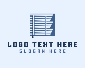 Blue - Window Blinds & Shades logo design