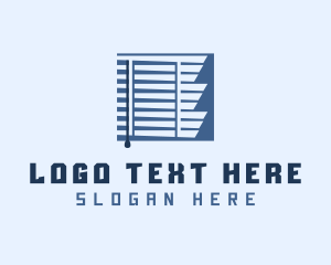 Shutters - Window Blinds & Shades logo design