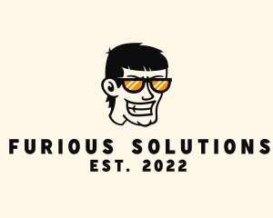 Angry - Angry Sunglasses Guy logo design