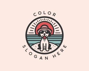 Beach Dog Pet Shop Logo