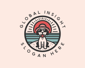 Animal Shelter - Beach Dog Pet Shop logo design