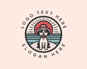 Beach Dog Pet Shop Logo