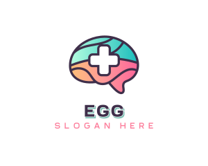 Head - Brain Therapy Psychiatry logo design