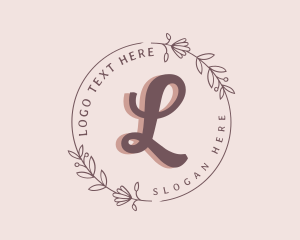 Classy - Floral Wreath Decor logo design