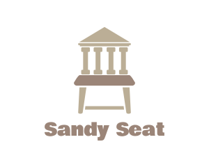 Court House Chair logo design