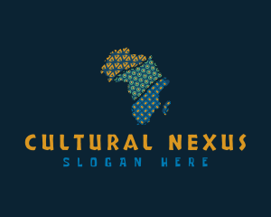 Culture - Tribal African Map logo design