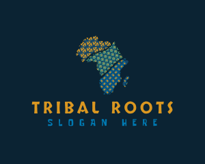 Tribal - Tribal African Map logo design