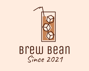 Coffee - Iced Coffee Tea logo design