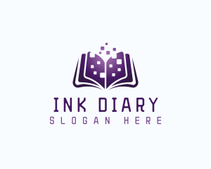 Diary - Digital Book Learning logo design