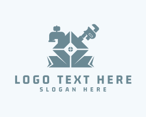 Faucet - Home Plumbing Repair logo design