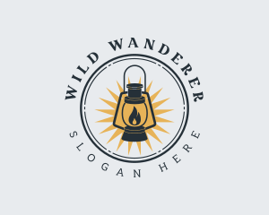 Adventurer - Lantern Light Camp logo design